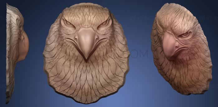 3D модель Голова Орла (STL)